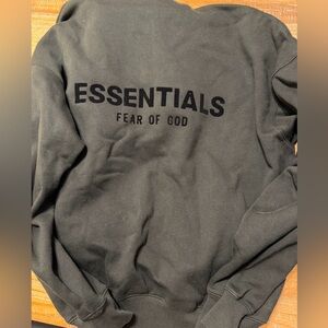 Essentials Fear of God black hoodie